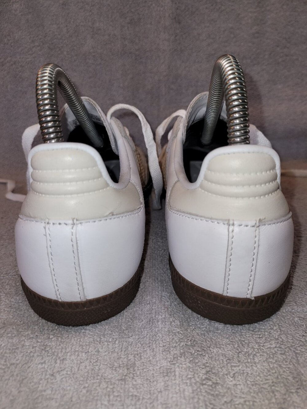 Adidas Samba OG Women's Size 6 White Sand Strata Brown Sneakers JH7300 (#1963) - Picture 15 of 16